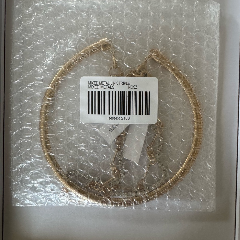Chico's 3-or-individual Gold and Silver Necklace Stack - Picture 9 of 9